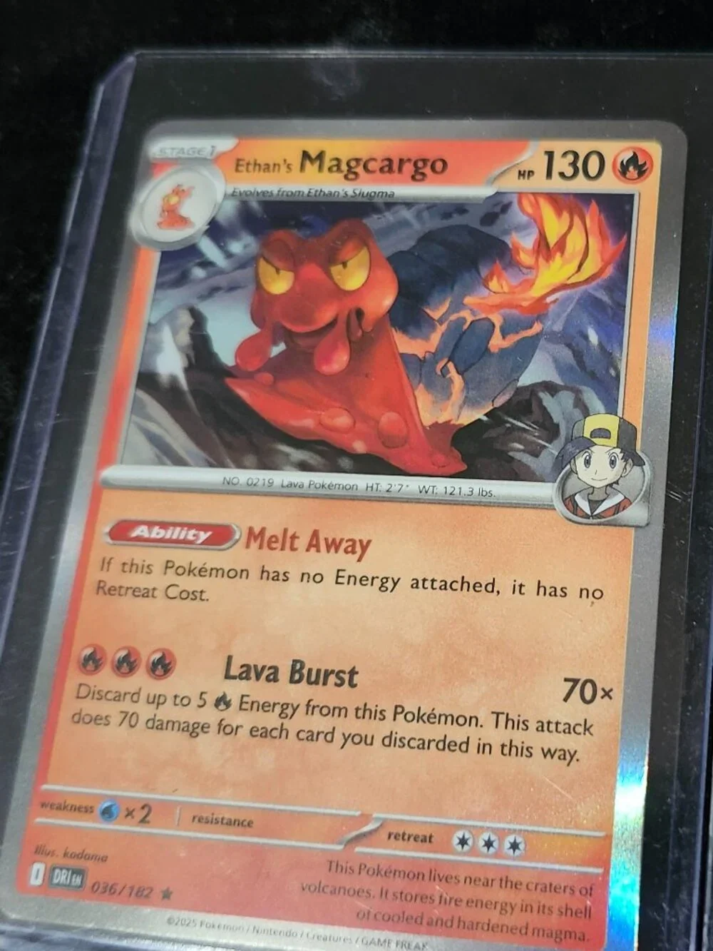 Pokemon Lot of three Holo Flame Type Cards - Picture 4 of 4